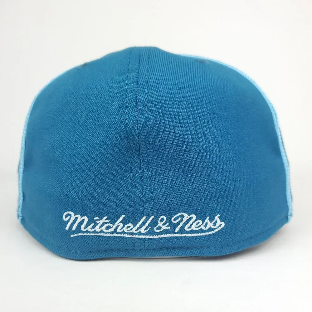 Utah‎ Jazz Mitchell & Ness NBA Flex Small-Medium Flatbill Hat Cap 3D Logo NWT
